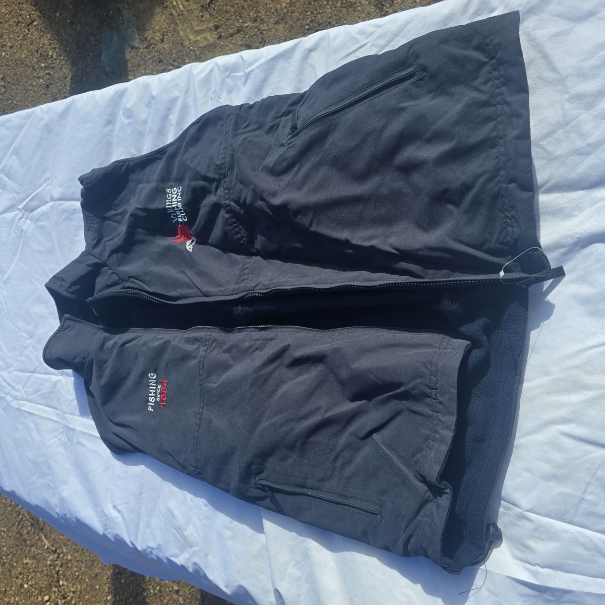 Tuggeranong Vikings Fishing Club soft-shell jacket (alt view)